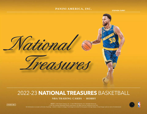 2022-23 Panini National Treasures Basketball Hobby 4-Box Case (Presale)