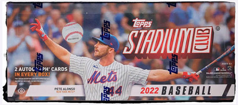 Break #1620 - **eBay Auction** 2022 Topps Stadium Club Baseball 1-Hobby Box Break (Pick Your Team)