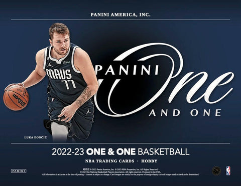 2022-23 Panini One and One Basketball Hobby Box Case (Presale)