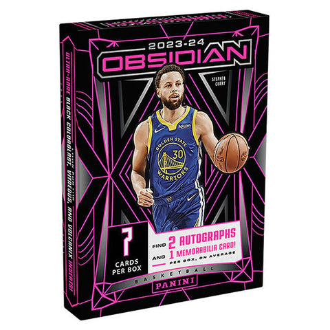 2023-24 Panini Obsidian Basketball Hobby 12-Box Case