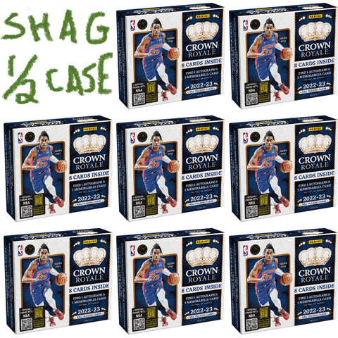 Break #1627 - **WEBSITE PYT** Crown Royale Basketball 1/2 Case Break - 8 Hobby Boxes - KABOOM Chasing!!