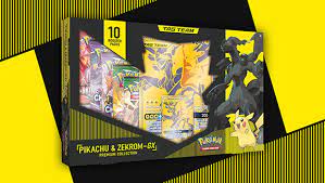 Pokemon Pikachu & Zekrom GX Premium Collection Case