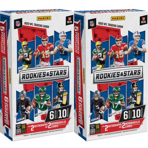 Break #1561 - **eBay Auction** 2022 Rookies & Stars Football 2-Hobby Box Break (Pick Your Team)